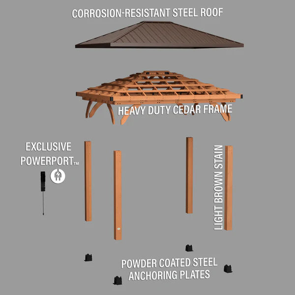 12x10 Barrington Gazebo