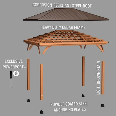 16x12 Barrington Gazebo