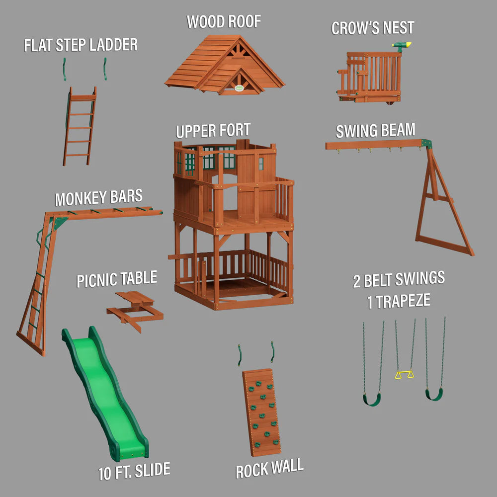 Skyfort II Swingset